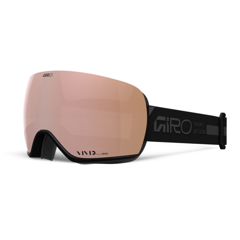 Giro Article II W Vivid Skibrille, schwarz/vividrosegold