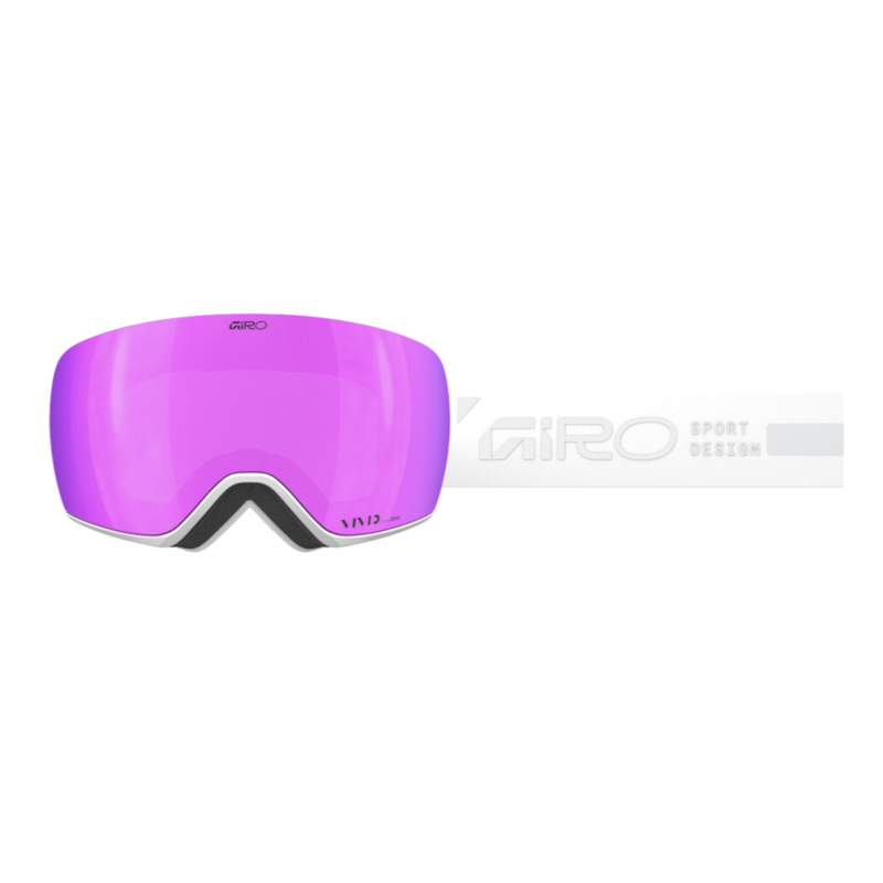 Giro Article II W Vivid Skibrille, weiss/vividpink