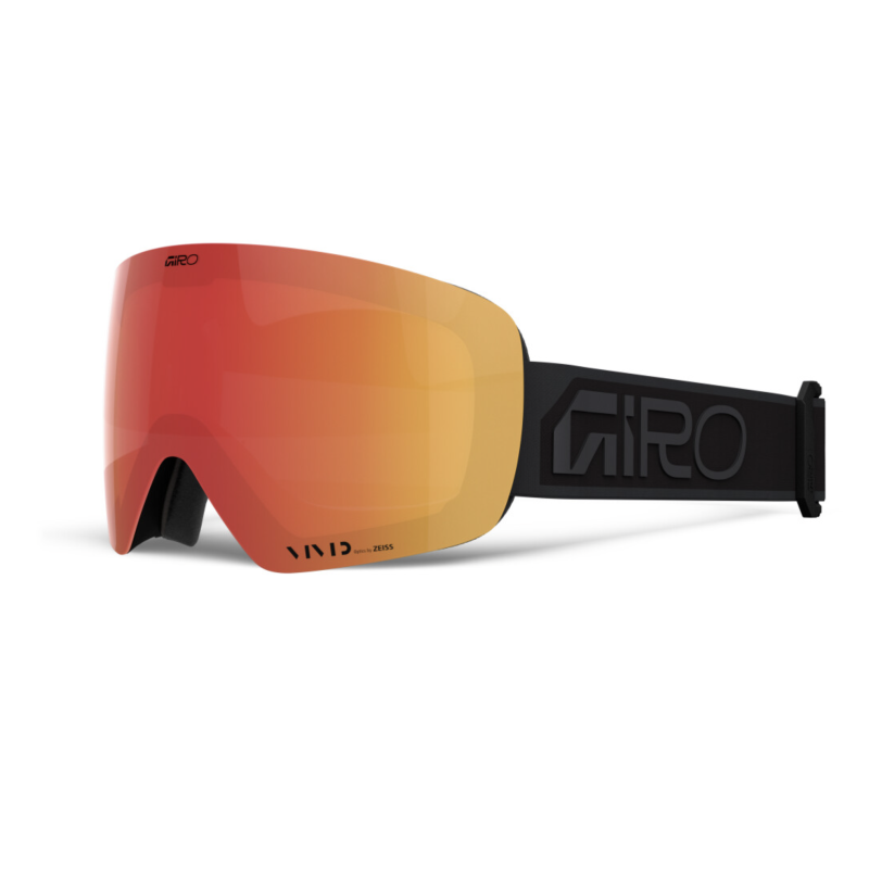 Giro Contour Skibrille, black/vividember