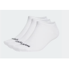 Adidas Feine Linear Low-Cut Socken (3 Paar), weiss
