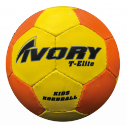Ivory T-Elite Kids Korbball, gelb/orange