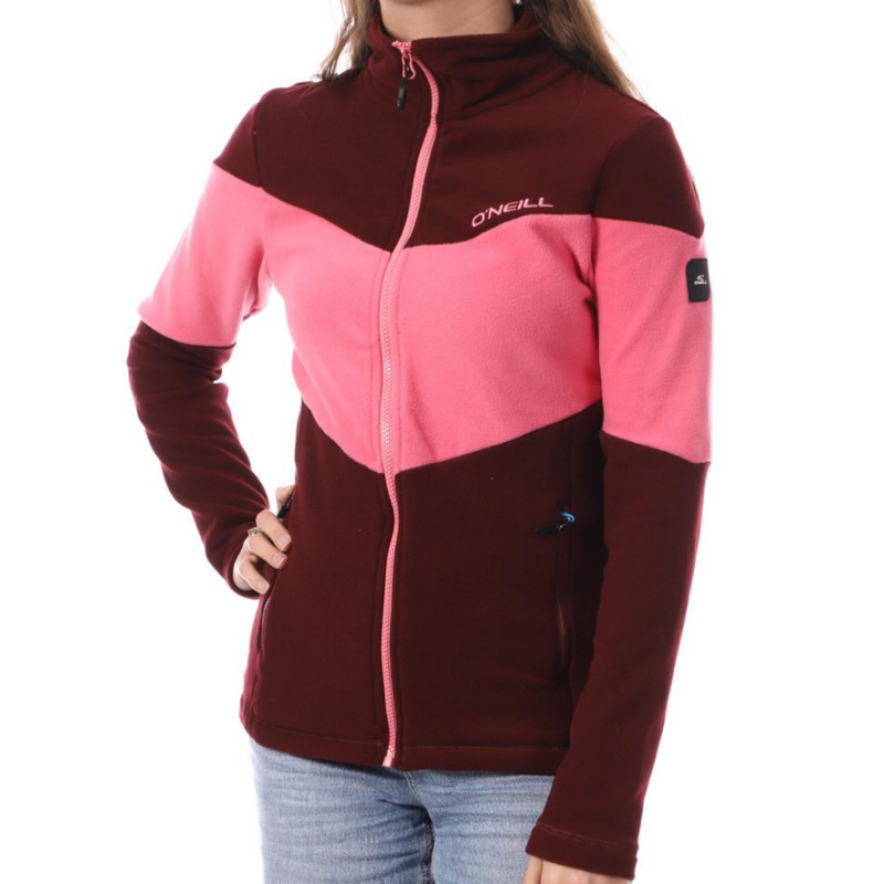 Oneill Star Fleece Damen, bordeaux/rosa