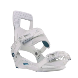 Nidecker Snowboardbindung Muon-W, weiss/blau