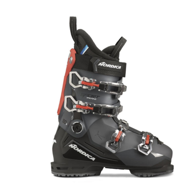 Nordica Sportmachine 3 90 R GW Skischuh, schwarz/anthrazit/rot