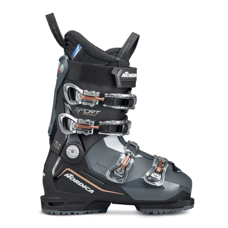 Nordica Sportmachine 3 75 W R Damen Skischuh, schwarz/anthrazit/rosa