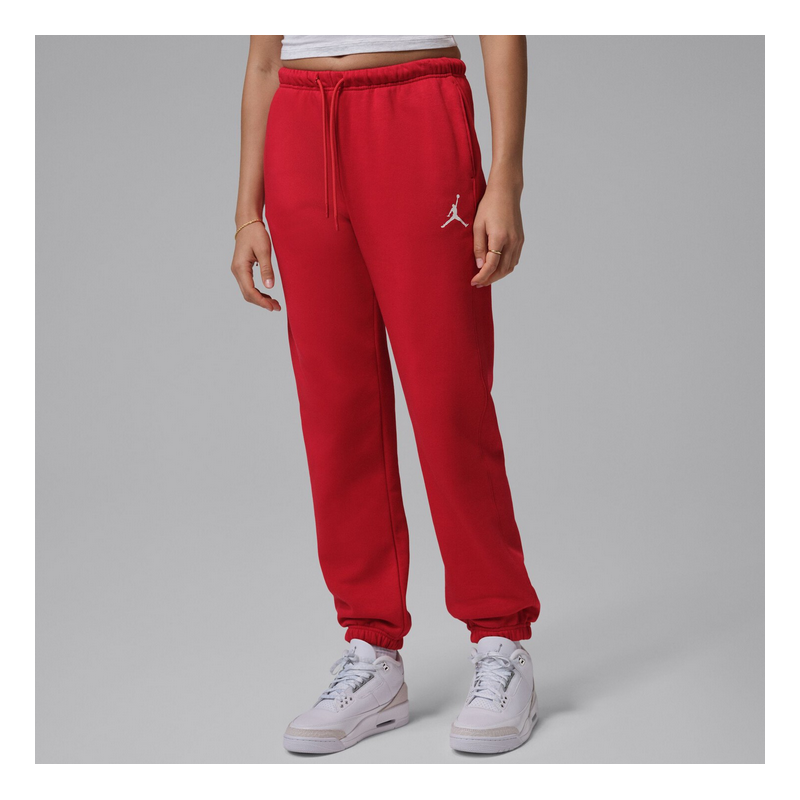 Nike Jordan Jumpman FLC Hosen Damen, rot/weiss