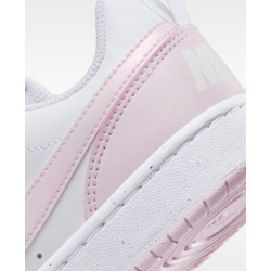 Nike Court Borough Low Recraft Junior Freizeitschuhe, weiss/pink