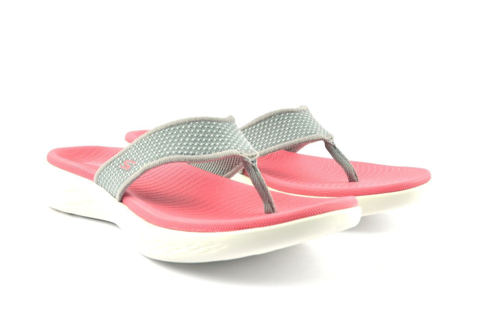 Skechers GO Walk Sandals "Grau/Pink"