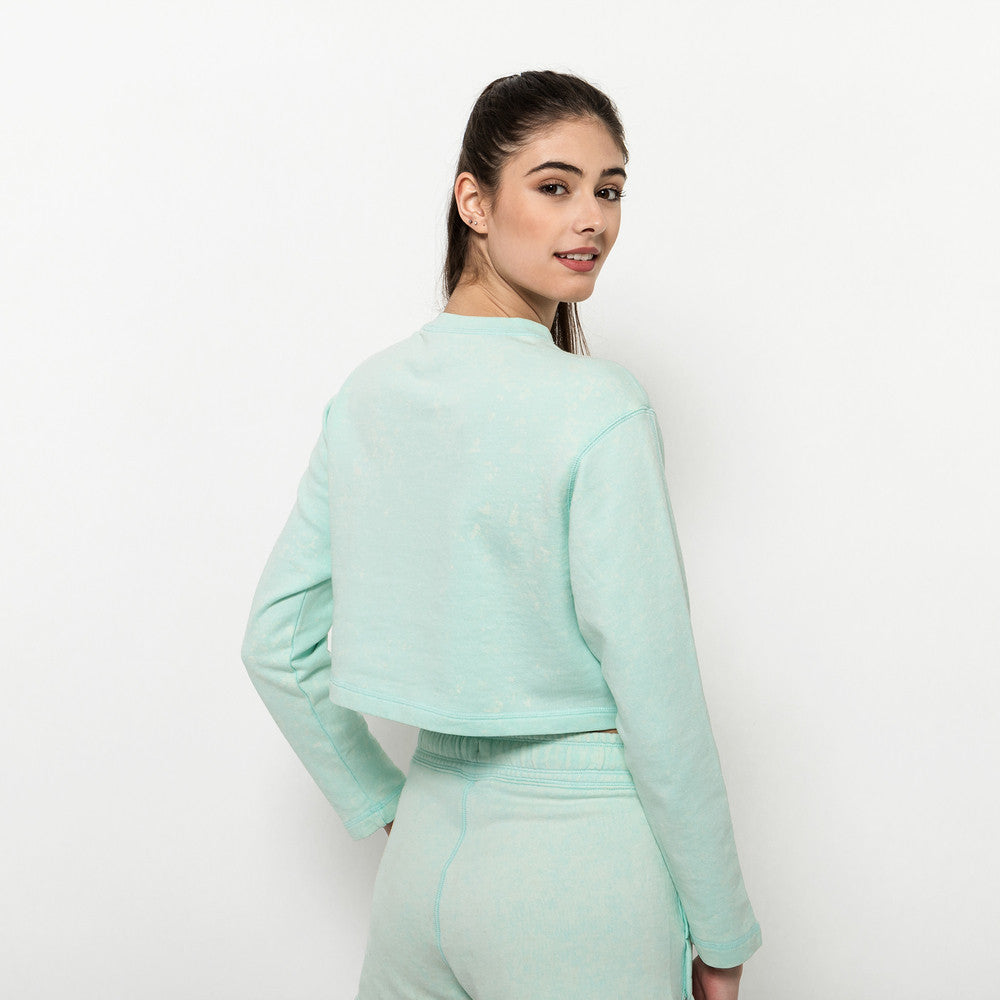 Nike Womens Cropped Sweatshirt "Mint Grün"