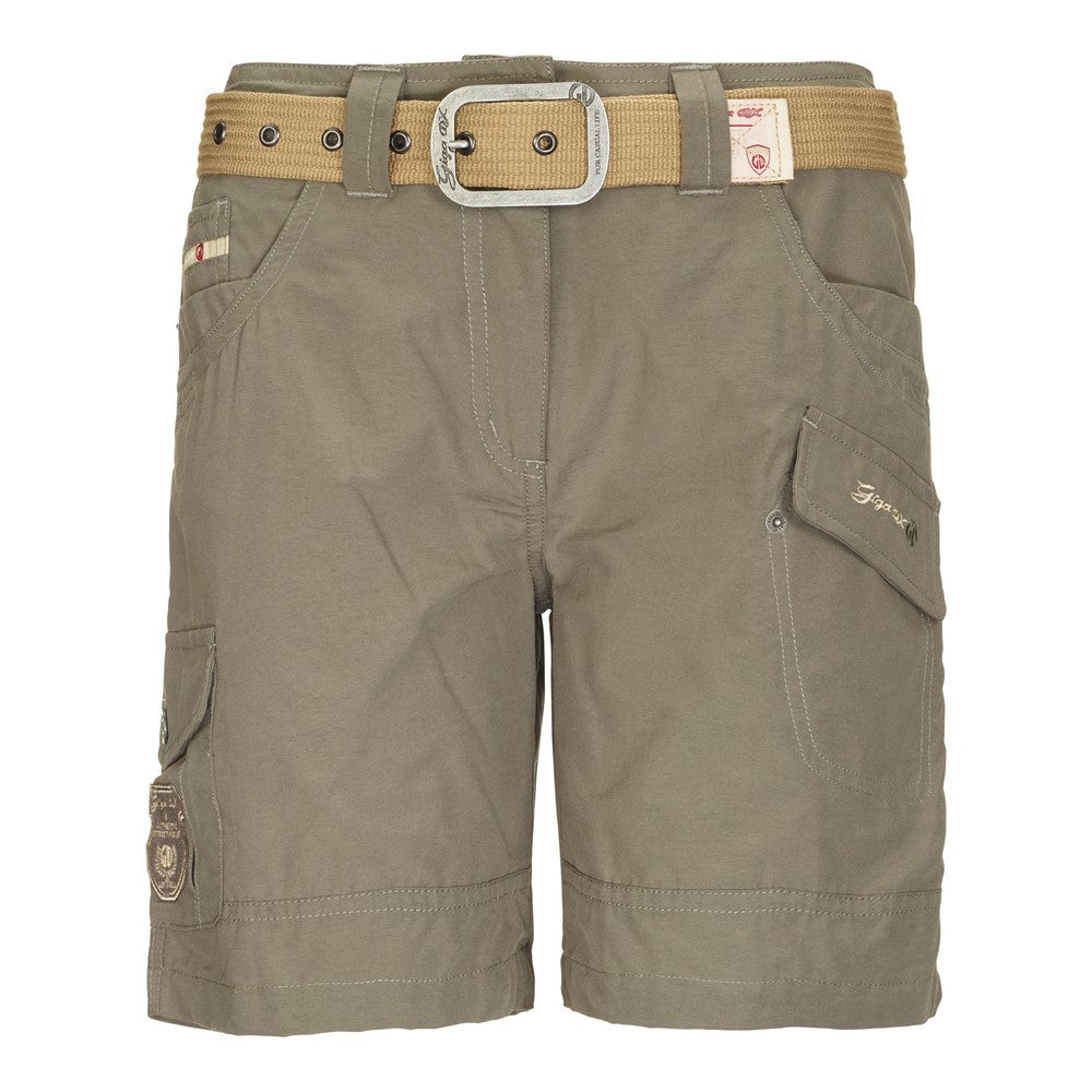 Killtec Damen Hira Casual Short mit Gürtel "Schlamm"