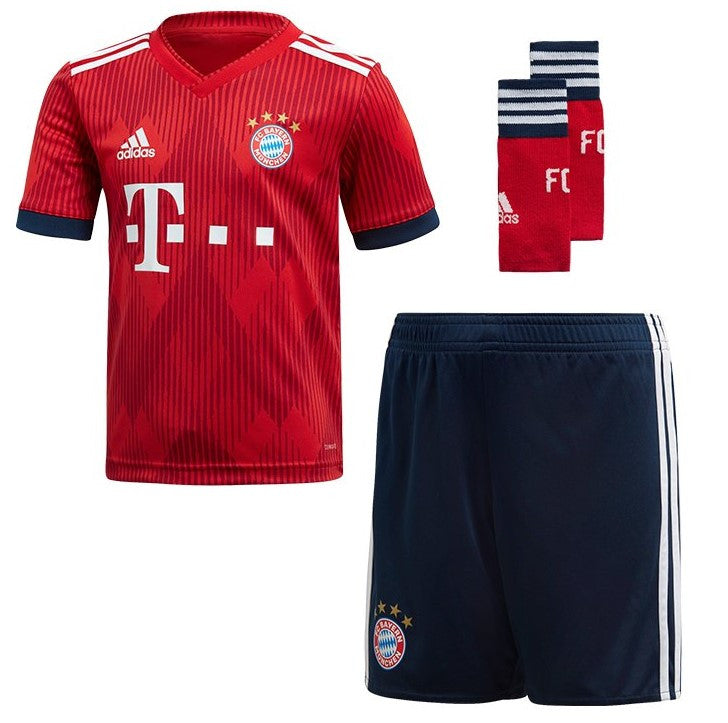 Adidas FC Bayern München Home Kinder-Set 18/19