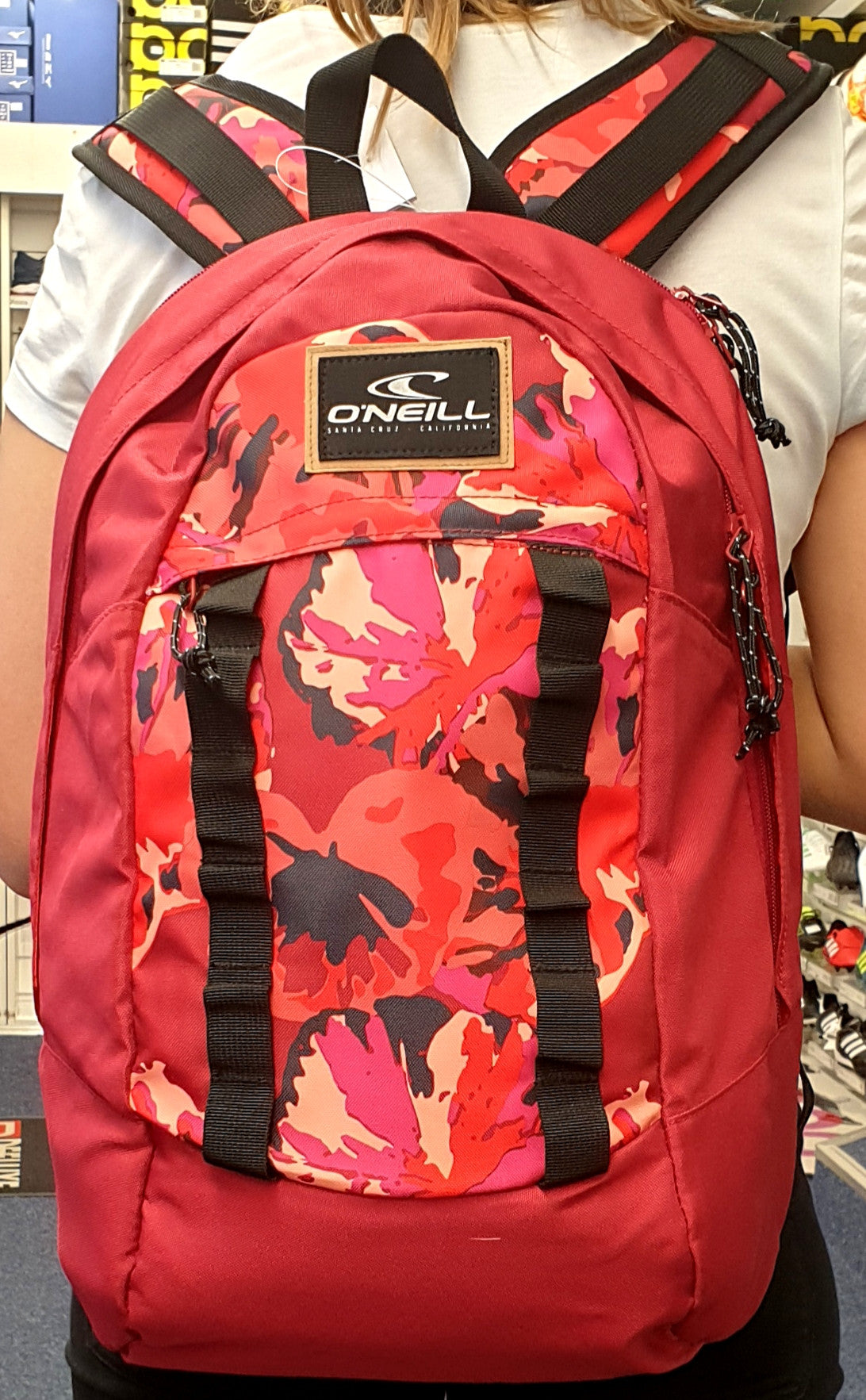 O'Neill vBM ROunded Rucksack "Rot/ Pink"