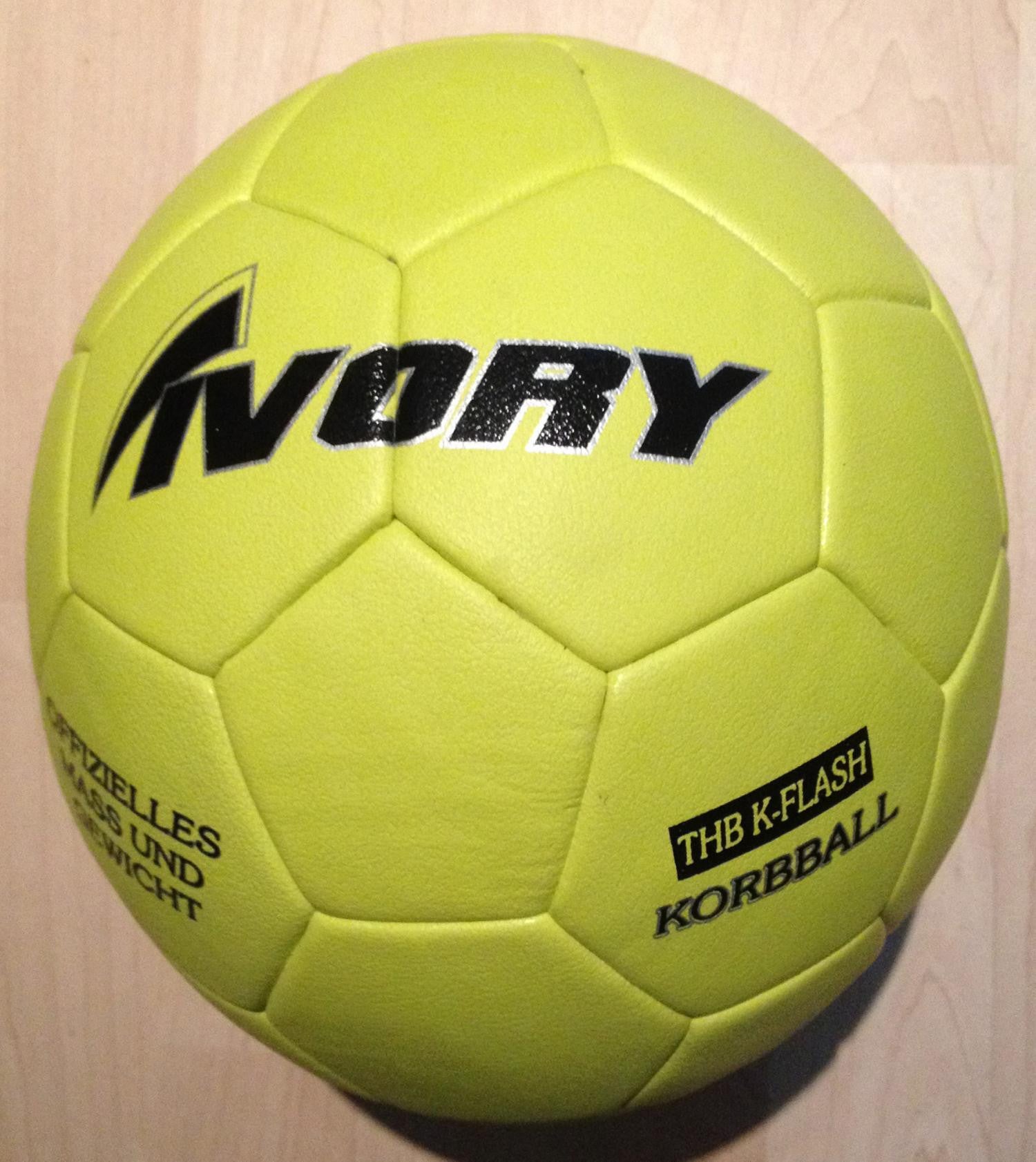 Ivory Korbball Ball gelb