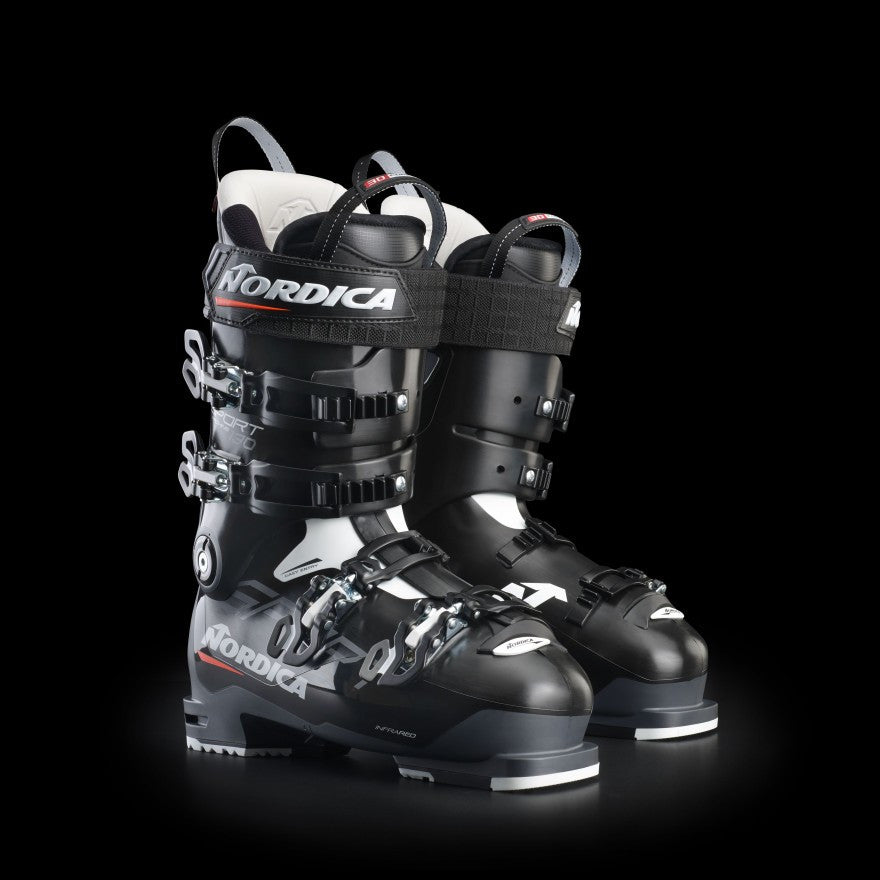 Nordica Sportmachine 130 Herren Skischuh, schwarz
