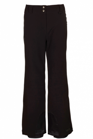 Killtec Natya Damen Soft Shell Schneeschuhhose, schwarz