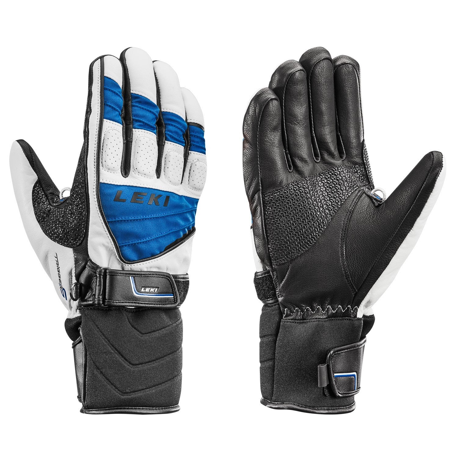Leki HS Griffin Handschuh, weiss/royal