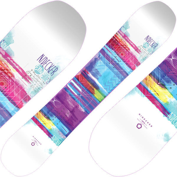 Nidecker Mini Elle Snowboard, inklusiv Bindung Youth Girls