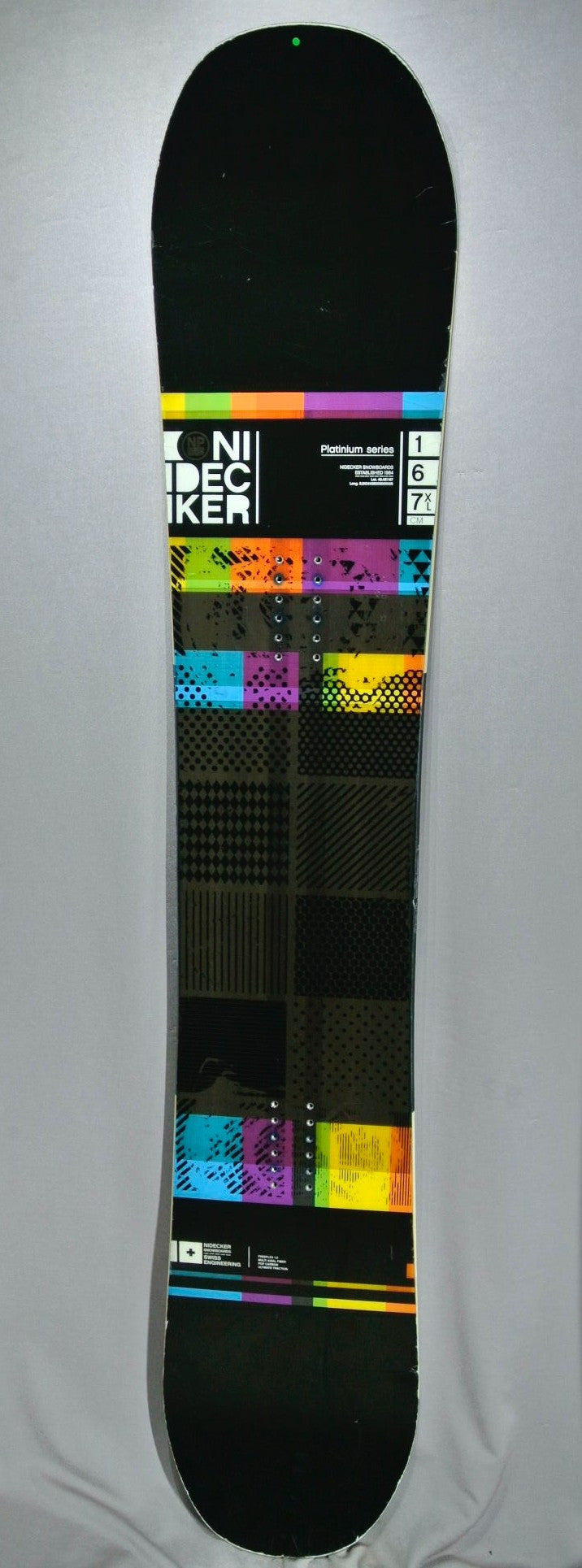 Nidecker Platinum Snowboard, inklusiv Bindung Czar