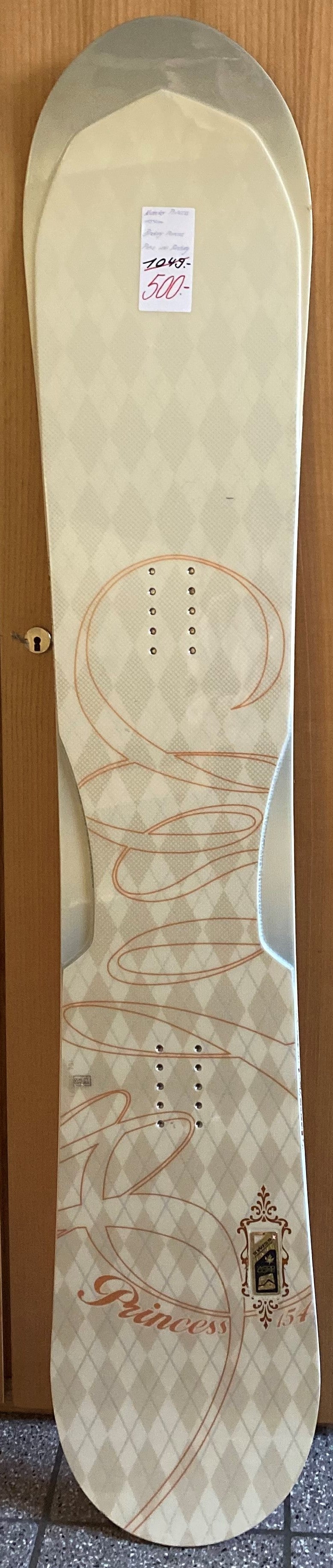 Nidecker Princess Snowboard, inklusiv Bindung