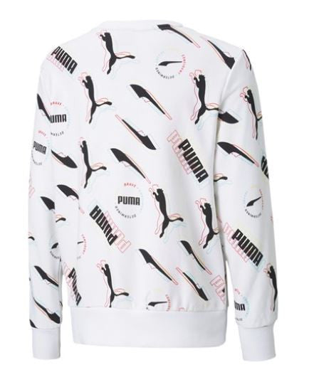 Puma Alpha Aop Crew Kinder Sweatshirt