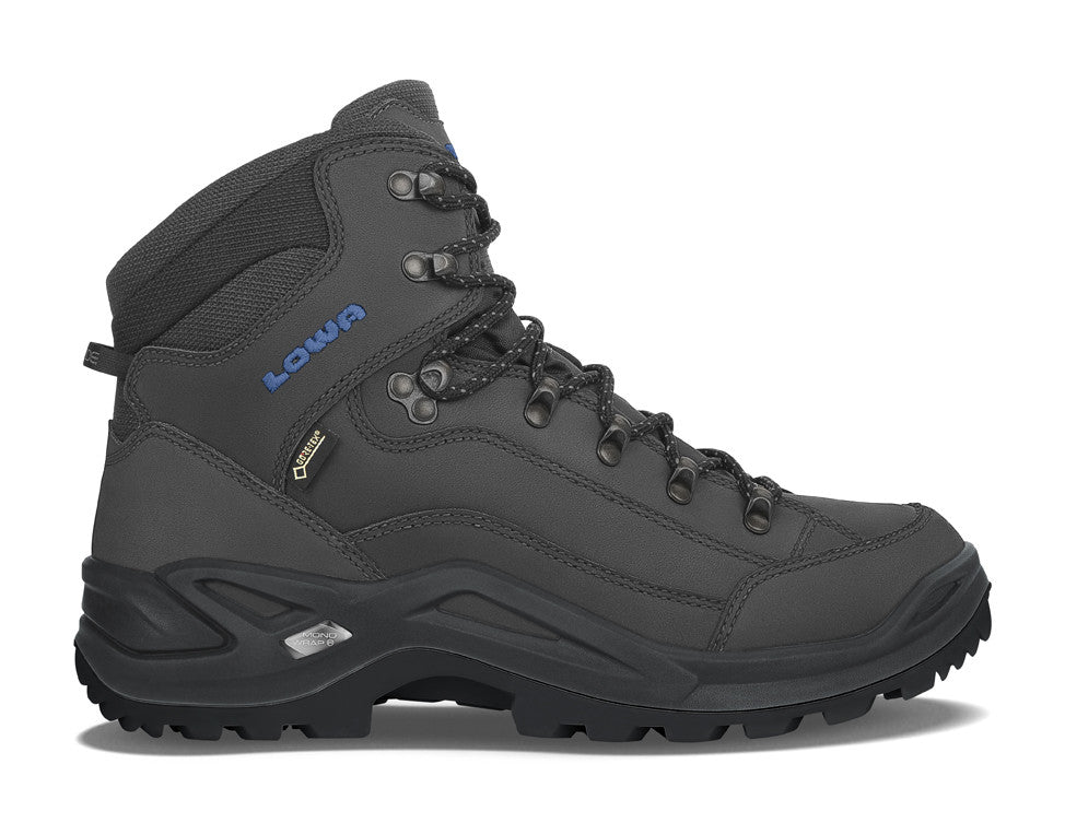 Lowa Renegade GTX MID Wanderschuh, anthrazit/stahlblau