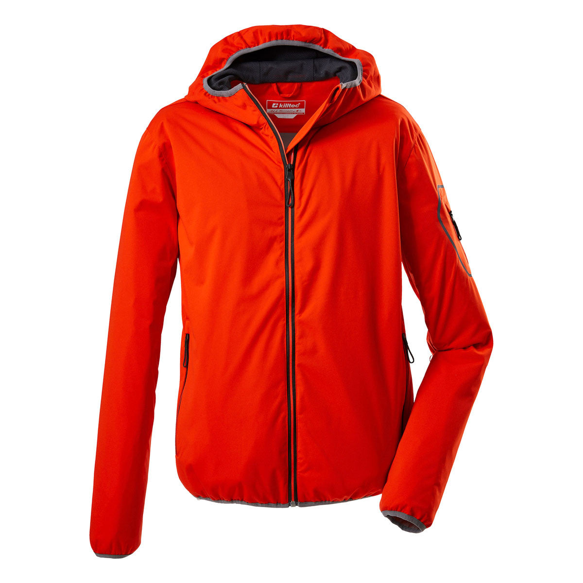 Killtec Trin Herren Softshell Jacke mit Kapuze, packbar