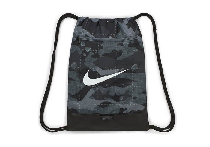 Nike Brasillia GymBag/Sportbeutel, schwarz/grau