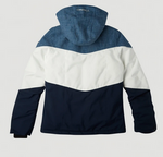 O'Neill Coral Jugend Ski-/Winterjacke, blau/weiss