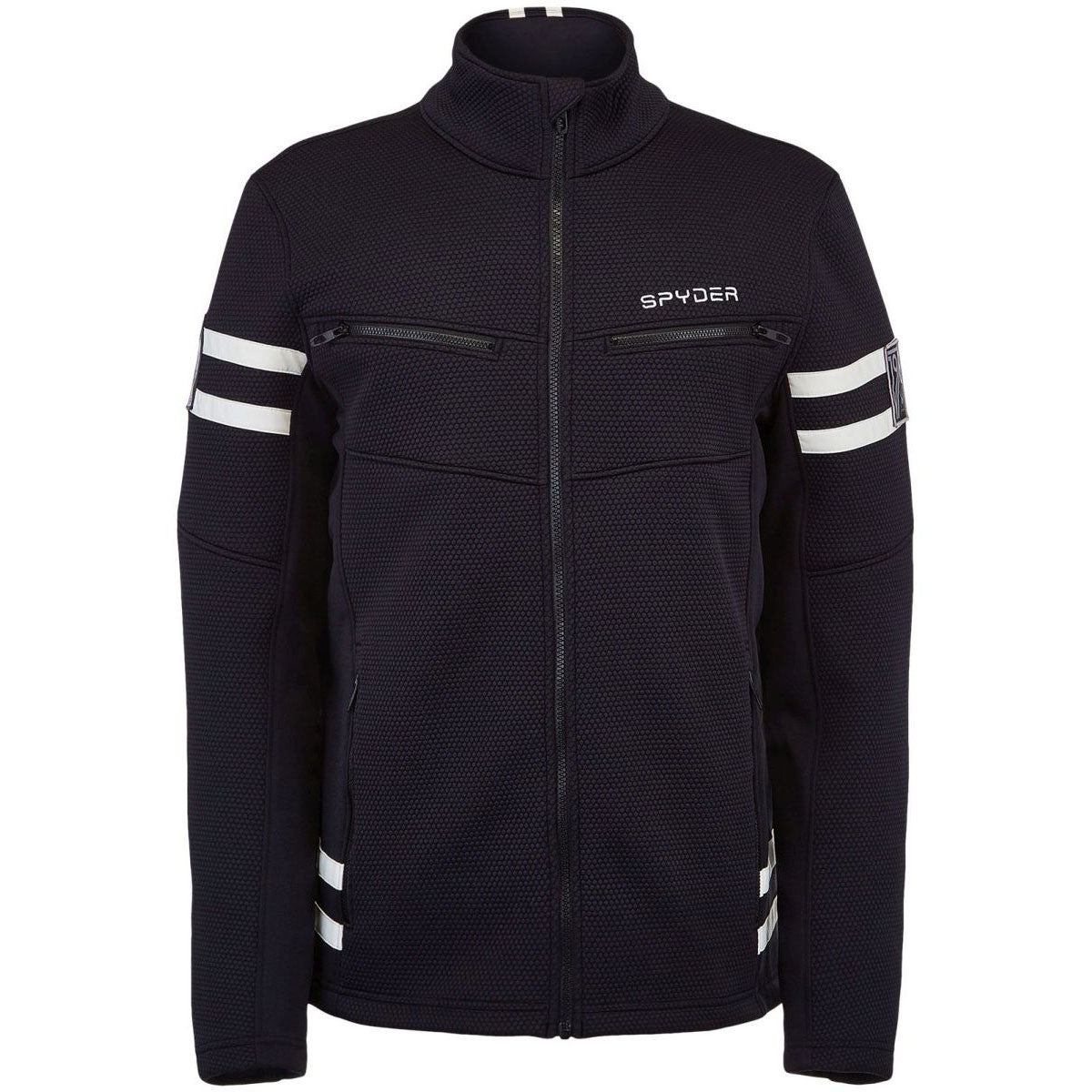 Spyder Wengen Encore Full Zip Fleece Jacke, schwarz