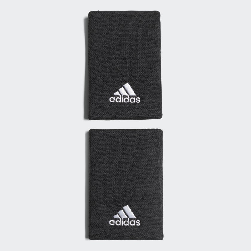 Adidas Tennis WB L Schweissarmband, schwarz