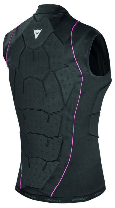Dainese Soft Flex Rückenpanzer Damen, schwarz/pink