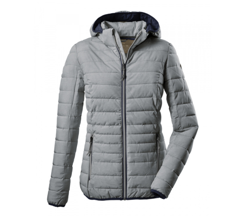 Killtec Uyaka Stripe Damen Freizeit Funktionjacke, dunkelnavy