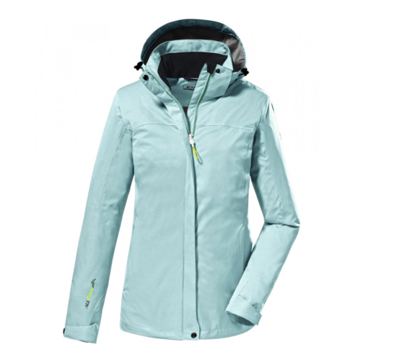 Killtec KOS 133 Damen Regenjacke, eisblau