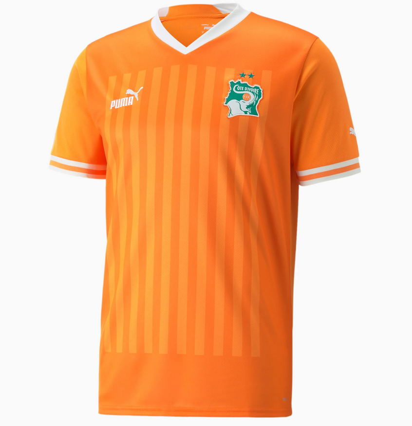 Puma FIF Elfenbeinküste Trikot Replica Home 2022/23