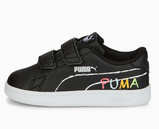 Puma Smash v2 Home School Sneakers, schwarz
