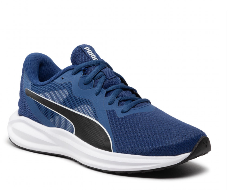 Puma Twitch Runner Jr Blazing, blau/schwarz
