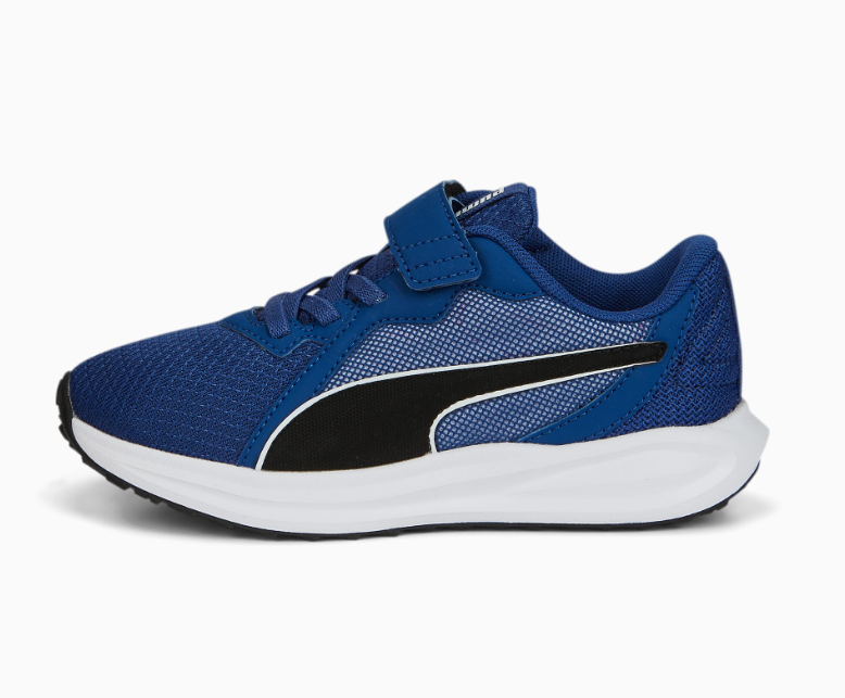 Puma Twitch Runner AC PS, Blazing Blue-Black-White
