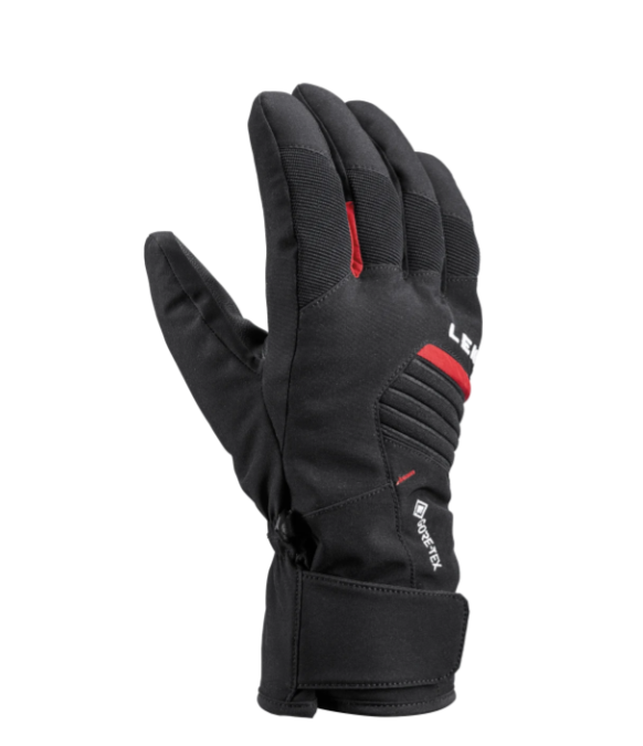 Leki Spox GTX Handschuh, schwarz/rot