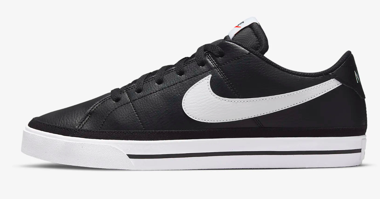 Nike Court Legacy Herren Freizeitschuh, schwarz/weiss