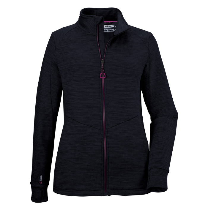 Killtec KOW 97 Powerstretchjacke mit Stehkragen Damen, dunkelnavy
