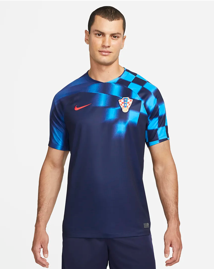 Nike Kroatien Fussballtrikot 2022/23 Stadium Away