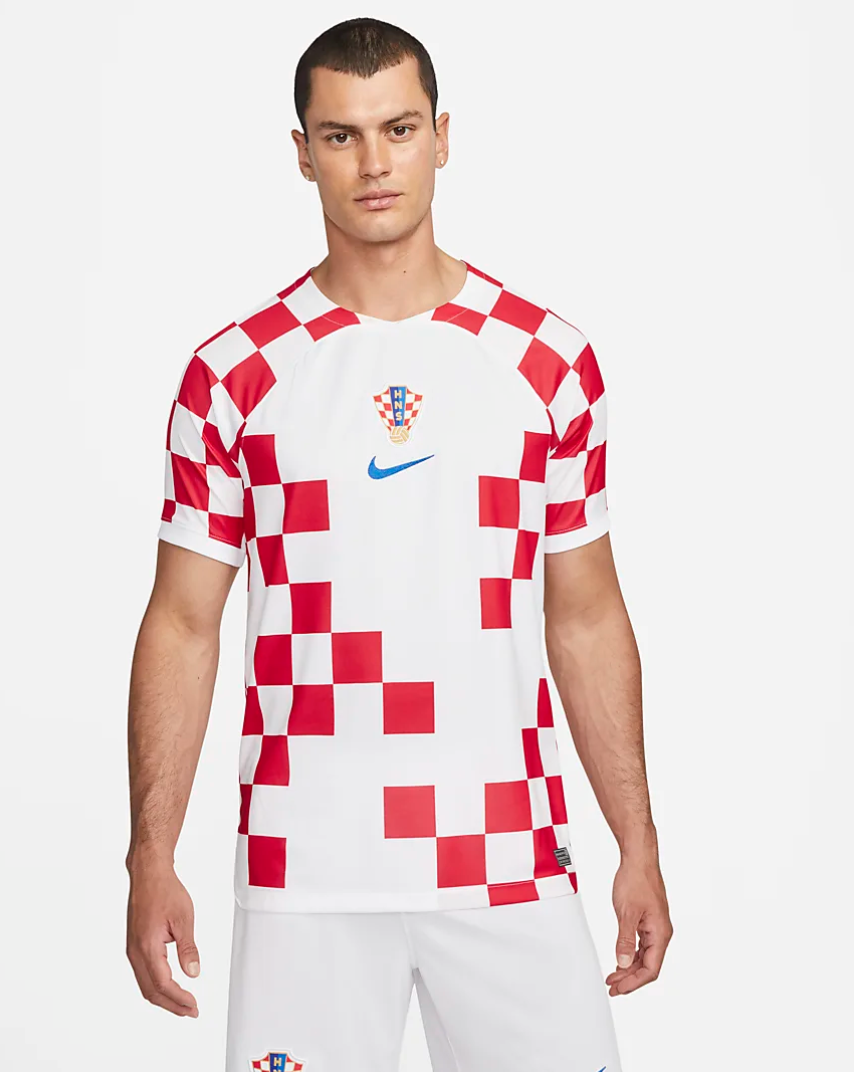 Nike Kroatien Fussballtrikot 2022/23 Stadium Home