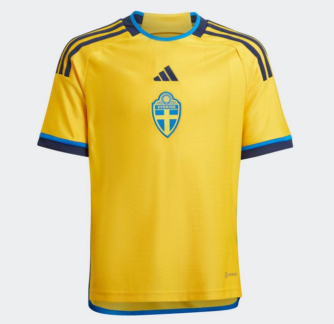 Adidas SVFF Schweden Trikot Home Junior 2022/23