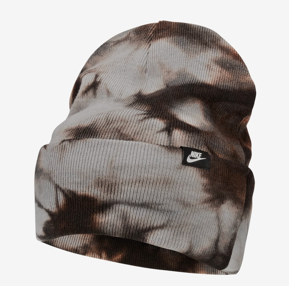 Nike Sportswear Beanie mit Batik-Design, grau