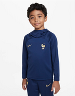Nike FFF Frankreich Academy Pro Nike Dri-FIT Fussball-Hoodie Kinder