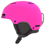 Giro Crüe FS Junior Skihelm, matte bright pink