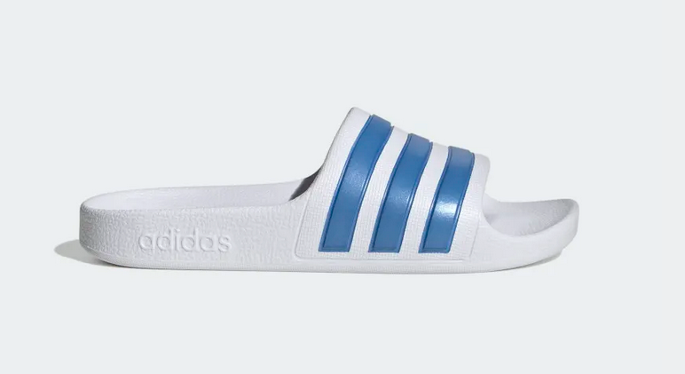 Adidas Adiletten Aqua Kids weiss