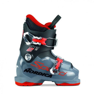 Nordica Speedmachine J2 R Junior Skischuh, anthrazit/schwarz/rot