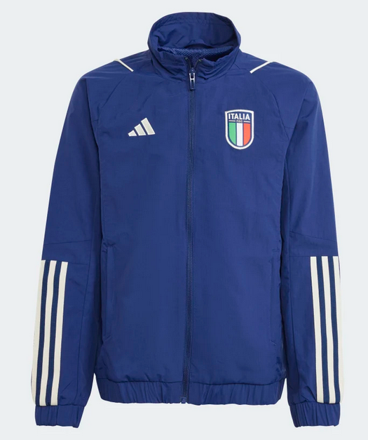 Adidas Italien Tiro Präsentationsjacke 2023 Kinder