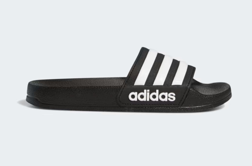 Adidas Adiletten Shower Kids, schwarz